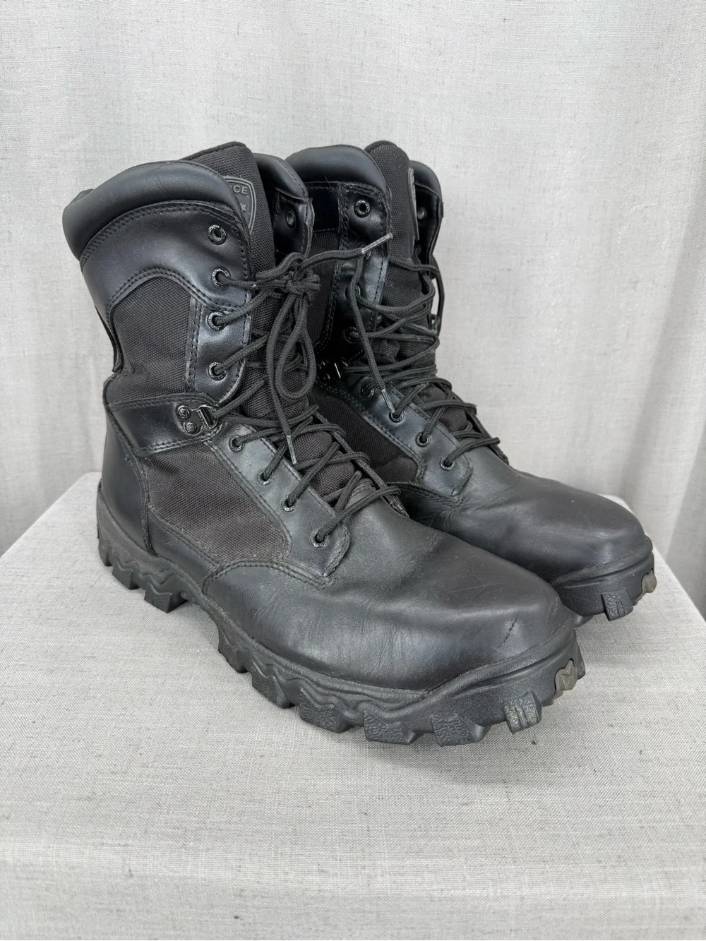 Rocky Alpha Force Zipper Waterproof Public Service Boot FQ0002173 Sz 8
